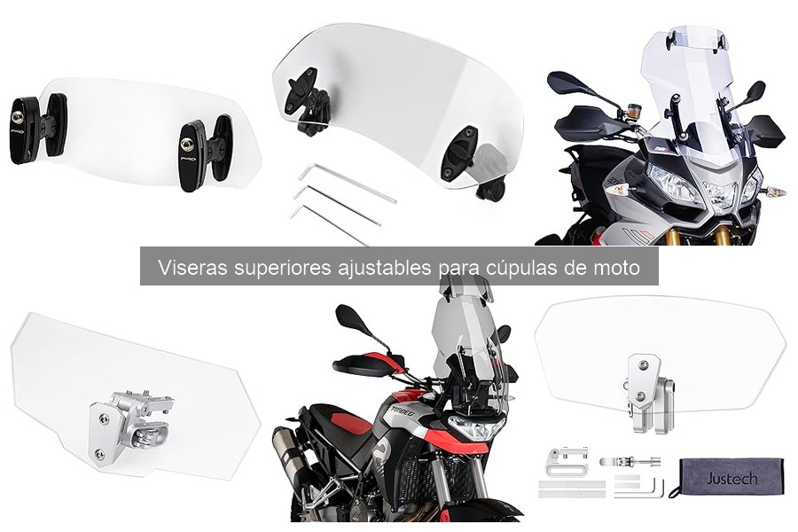 Viseras Superiores Ajustables para Cúpulas de Moto: ¿Qué Son?